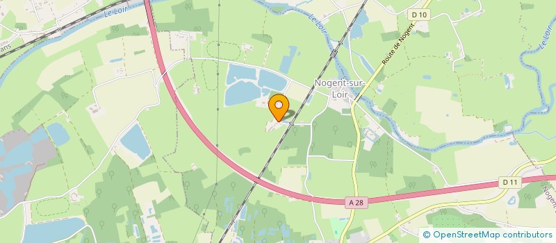 localisation de l'entreprise SCI ISALODA  NOGENT-SUR-LOIR