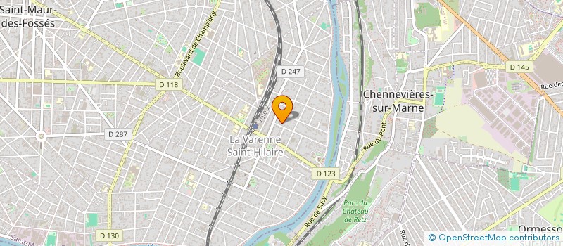 localisation de l'entreprise SCI ISAMI à SAINT-MAUR-DES-FOSSES