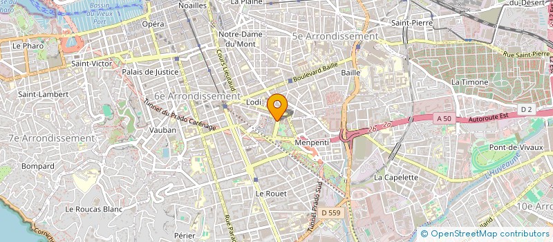 localisation de l'entreprise SCI ISANATU à MARSEILLE