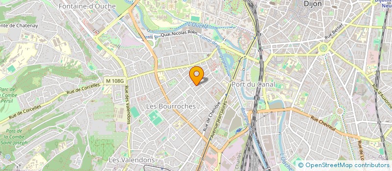 localisation de l'entreprise SCI ISASOL à DIJON