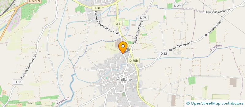 localisation de l'entreprise SCI ISATIS  LAMORLAYE