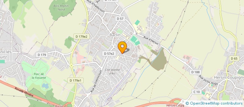 localisation de l'entreprise SCI ISATIS à BARLIN
