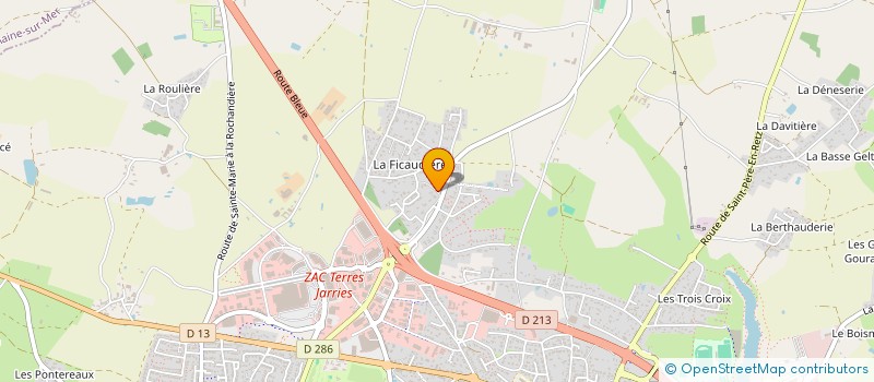 localisation de l'entreprise SCI ISAULAMA  PORNIC