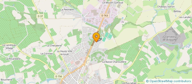 localisation de l'entreprise SCI ISAXEL  VALLET