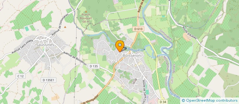 localisation de l'entreprise SCI ISAYA  BOISSERON