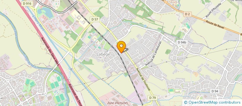 localisation de l'entreprise SCI ISAYANN  LABEGE