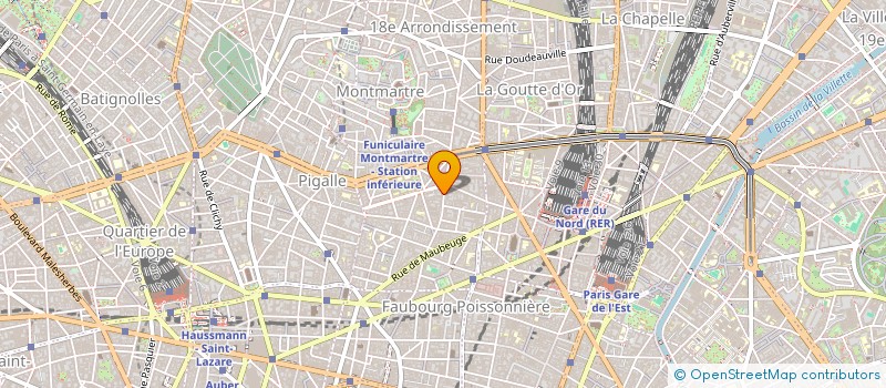 localisation de l'entreprise SCI ISBA  PARIS