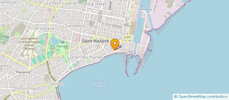 localisation de l'entreprise SCI ISBA-DATCHA à SAINT-NAZAIRE