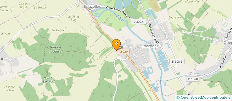 localisation de l'entreprise SCI ISCO à CHARPONT