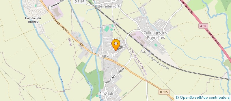 localisation de l'entreprise SCI ISDG  LONGEAULT-PLUVAULT