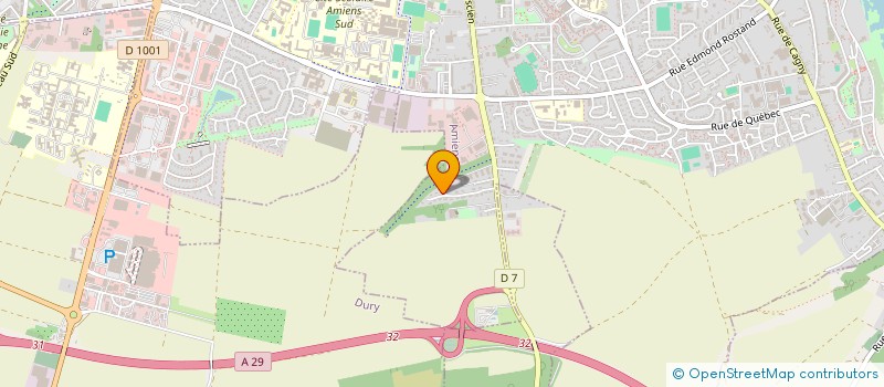 localisation de l'entreprise SCI ISED à AMIENS