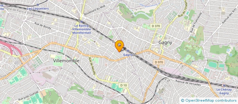 localisation de l'entreprise SCI ISHK à VILLEMOMBLE