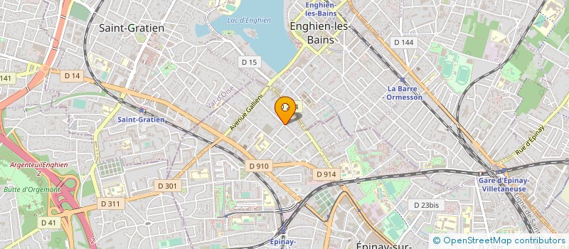 localisation de l'entreprise SCI ISI à EPINAY-SUR-SEINE