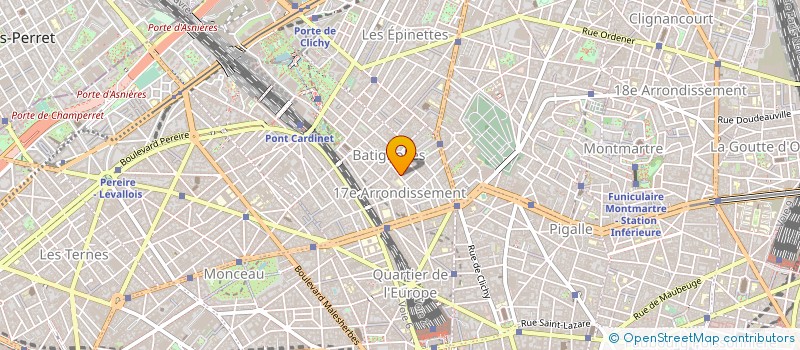 localisation de l'entreprise SCI ISIDORE à PARIS