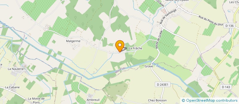 localisation de l'entreprise SCI ISIDORE-BRUN  MEURSAC