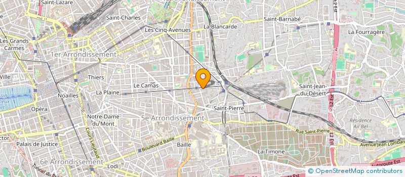 localisation de l'entreprise SCI ISIS à MARSEILLE
