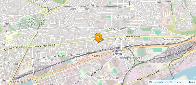 localisation de l'entreprise SCI ISIS à LE HAVRE