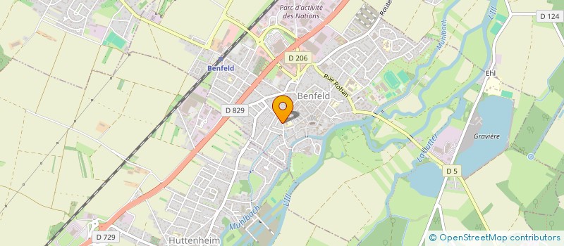 localisation de l'entreprise SCI ISIS  SAND