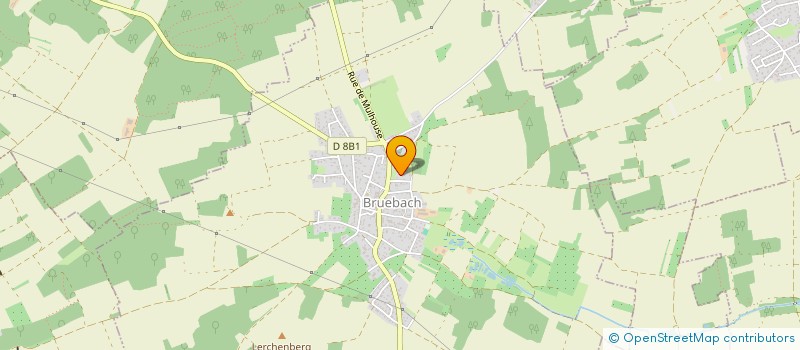 localisation de l'entreprise SCI ISIS  BRUEBACH