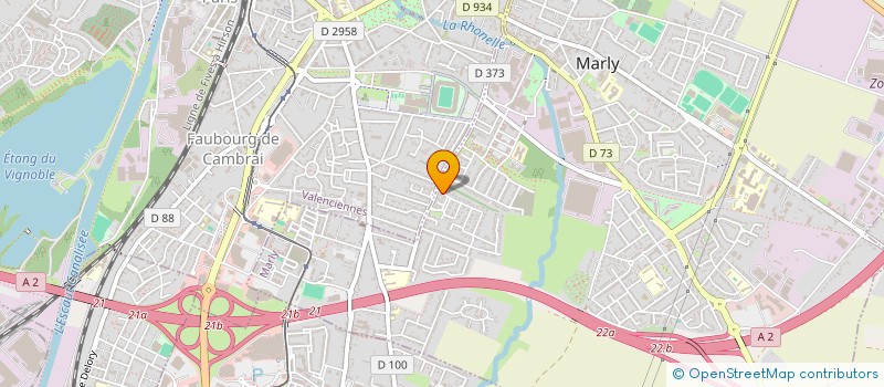 localisation de l'entreprise SCI ISIS à MARLY