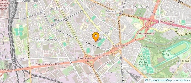 localisation de l'entreprise SCI ISK  LYON