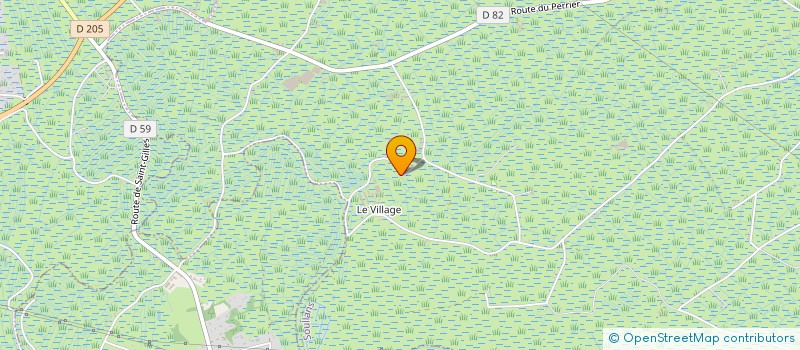 localisation de l'entreprise SCI ISKAR à SOULLANS