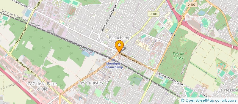 localisation de l'entreprise SCI ISKOUNEN ST MALO  BEAUCHAMP