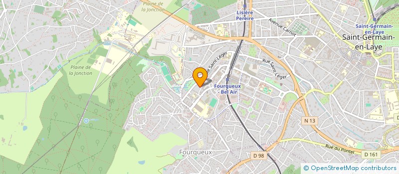 localisation de l'entreprise SCI ISKRA  SAINT-GERMAIN-EN-LAYE