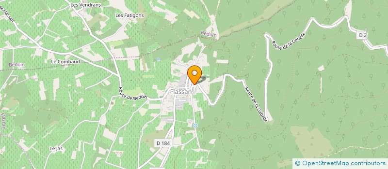 localisation de l'entreprise SCI ISLE ESPELUQUES à FLASSAN