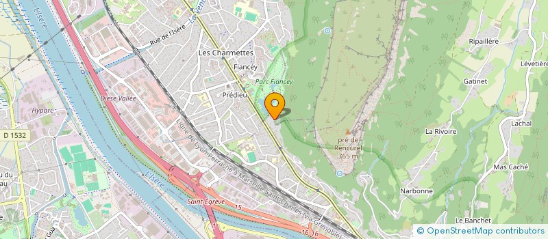 localisation de l'entreprise SCI ISLO  SAINT-MARTIN-LE-VINOUX