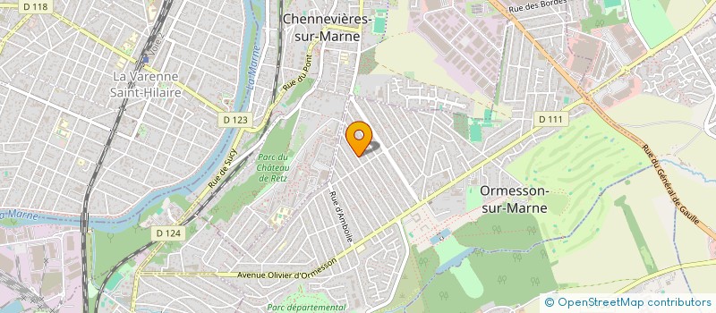 localisation de l'entreprise SCI ISM  ORMESSON-SUR-MARNE