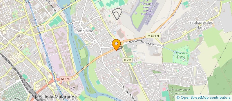 localisation de l'entreprise SCI ISMAEL  TOMBLAINE