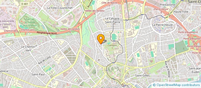 localisation de l'entreprise SCI ISMAEL à CAEN