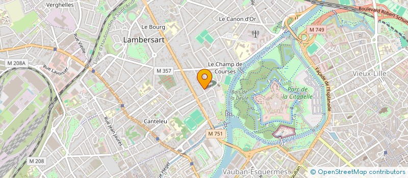 localisation de l'entreprise SCI ISMAR INVEST I à LAMBERSART