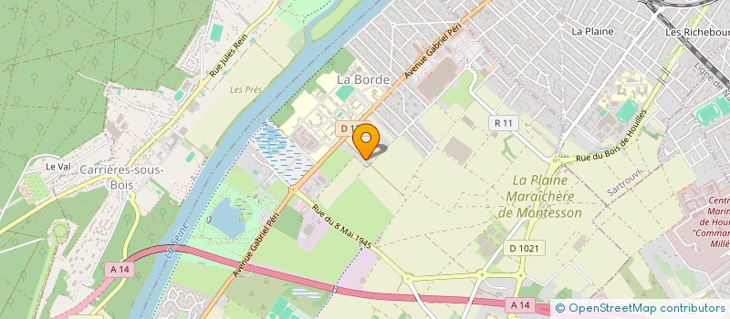 localisation de l'entreprise SCI ISMEE IMMOBILIER  MONTESSON