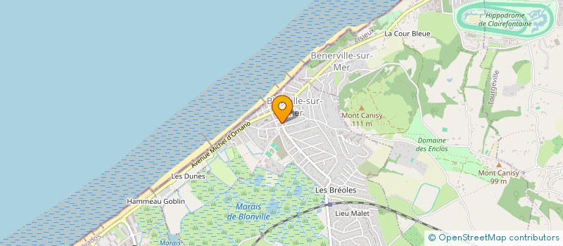 localisation de l'entreprise SCI ISMISE à BLONVILLE-SUR-MER