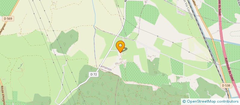 localisation de l'entreprise SCI ISNARD MARC ET PAULINE  LAMANON