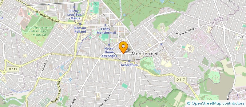 localisation de l'entreprise SCI ISNMOUN à MONTFERMEIL