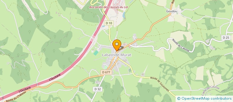 localisation de l'entreprise SCI ISOARD  COEUR DE CAUSSE