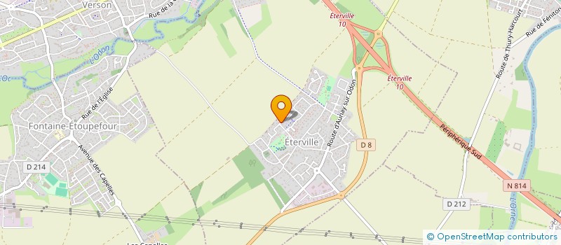 localisation de l'entreprise SCI ISOLA  ETERVILLE
