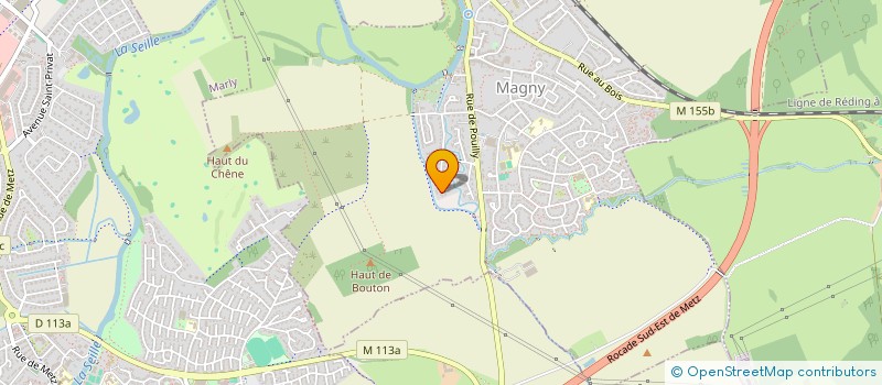 localisation de l'entreprise SCI ISOLAL  METZ