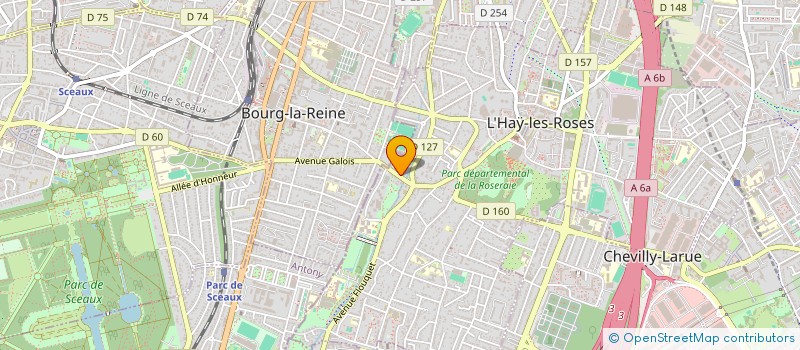 localisation de l'entreprise SCI  ISOLGIS  L'HAY-LES-ROSES