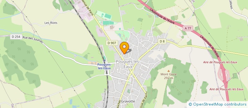 localisation de l'entreprise SCI ISON  POUGUES-LES-EAUX