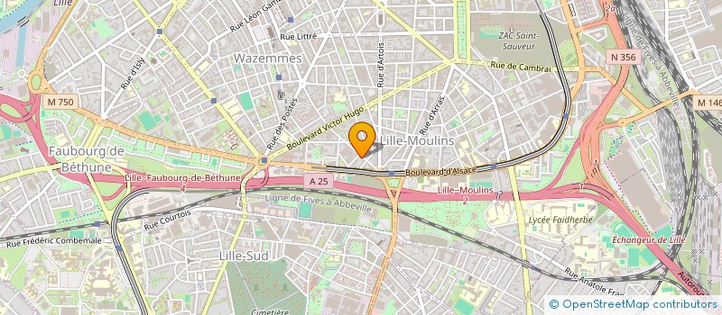 localisation de l'entreprise SCI ISOPHYLLA à LILLE
