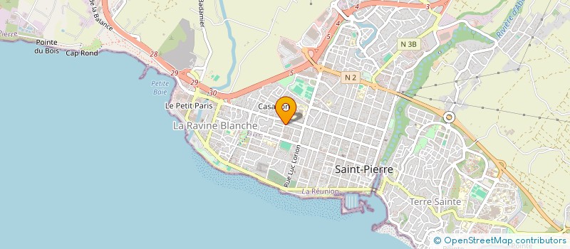 localisation de l'entreprise SCI ISOWOU à SAINT-PIERRE