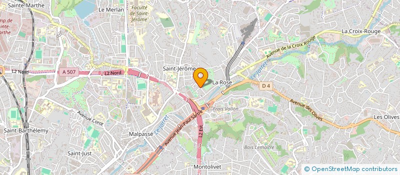 localisation de l'entreprise SCI ISP à MARSEILLE