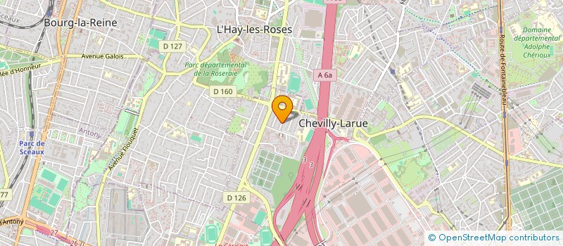 localisation de l'entreprise SCI ISSA à CHEVILLY-LARUE