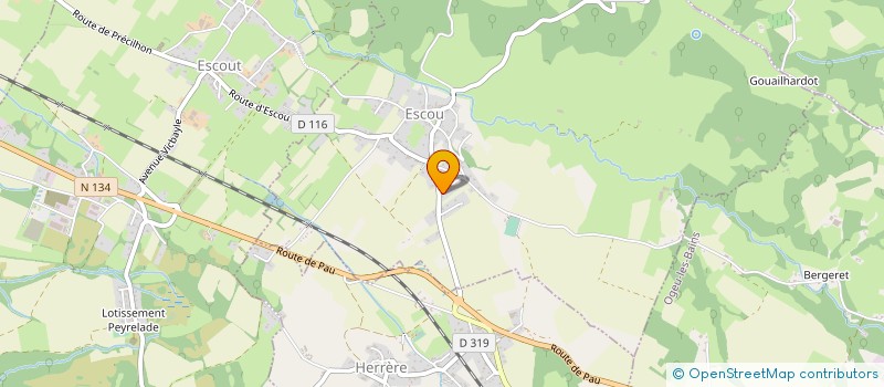 localisation de l'entreprise SCI ISSAAD  ESCOUT