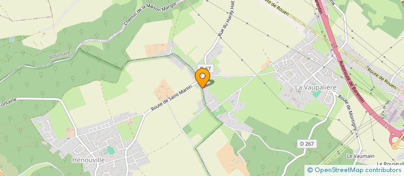 localisation de l'entreprise SCI ISSAC  SAINT-PIERRE-DE-VARENGEVILL