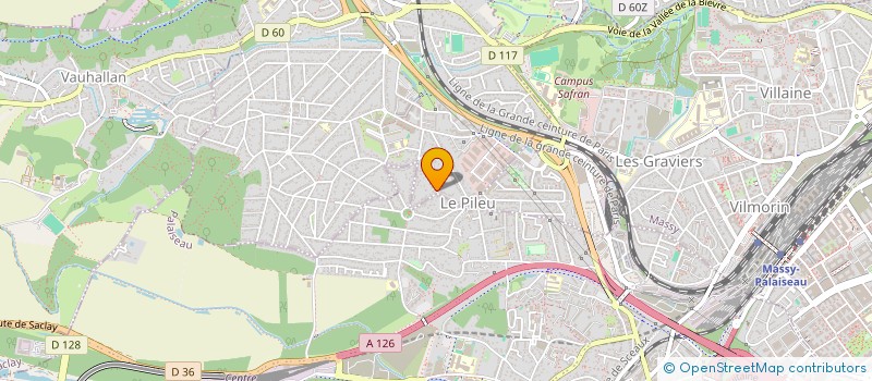 localisation de l'entreprise SCI ISSECAMA  IGNY